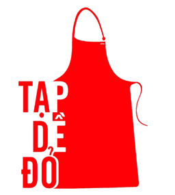 Tạp Dề Đỏ Logo